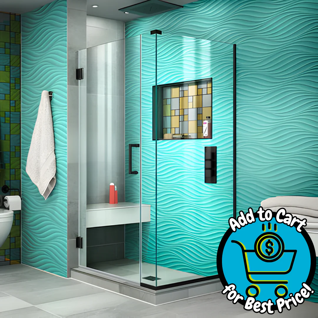 DreamLine Unidoor Plus Matte Black 31" x 72" Frameless Clear Glass Corner Hinged Shower door