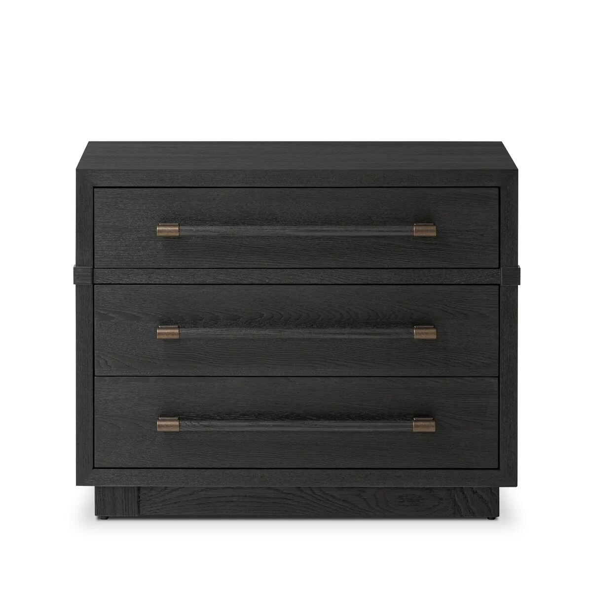 Four Hands Adolfo Nightstand - Modern Black Ash - Image 4