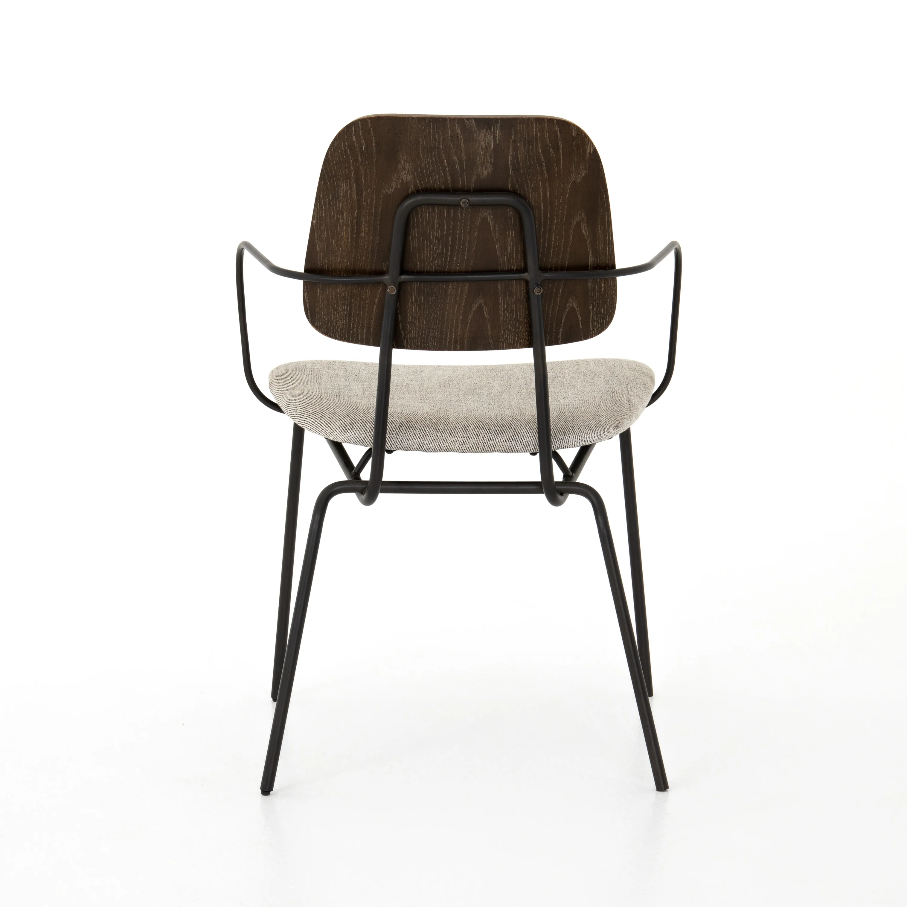 Four Hands Hughes Samuel Dining Chair Gabardine Grey - Image 5