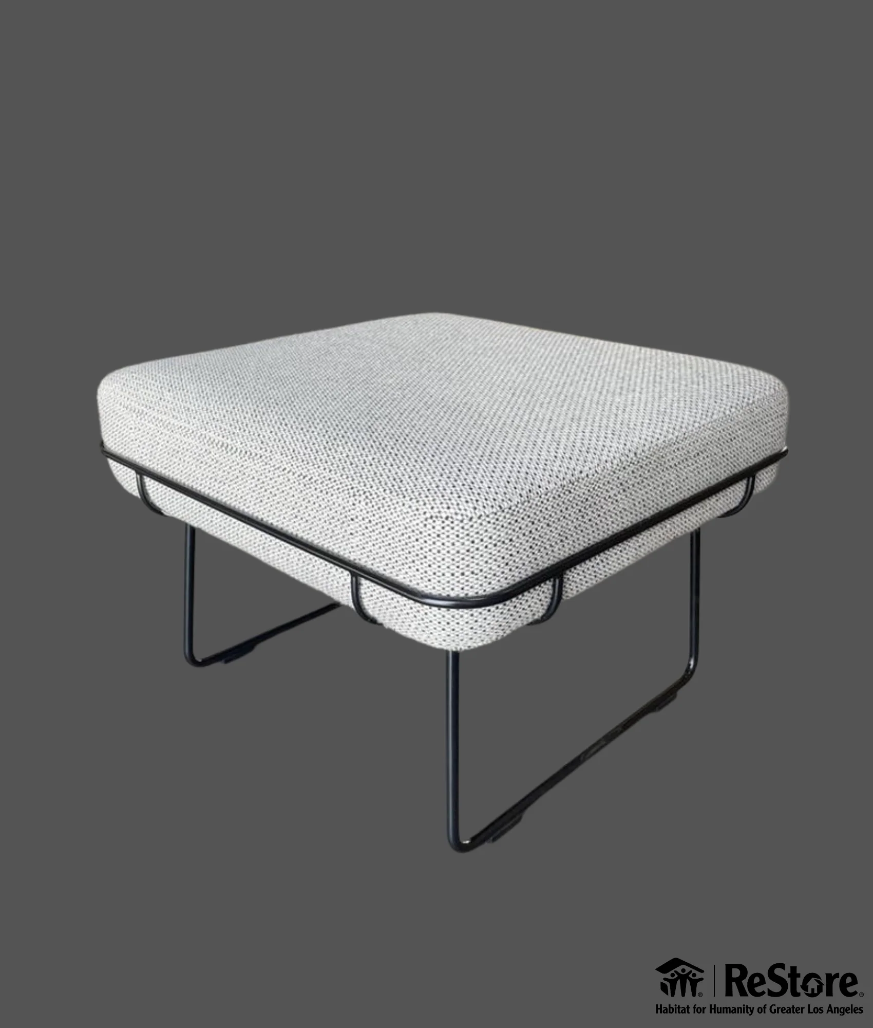Herman Miller Wireframe Ottoman - Image 2