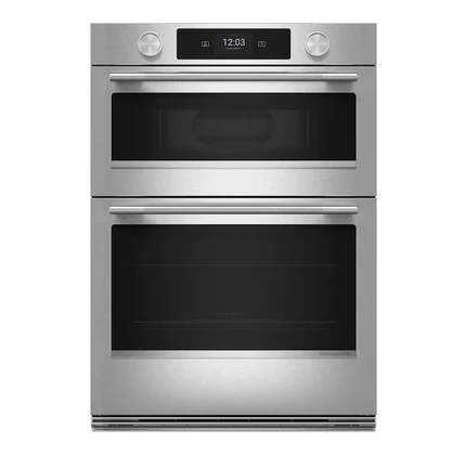 KitchenAid 30 inch Self + Steam Cleaning Air Fry Smart Compatible Microwave Wall Oven Combo - Image 7