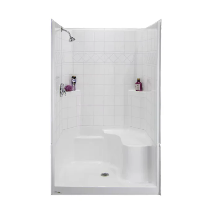 Laurel Mountain Benton 3 - Piece Alcove Shower Kit - Image 3