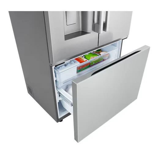 LG Counter-Depth Zero Clearance 23.7-cu ft 3 -Door 36-in Wide with Dual Ice Maker - Image 4