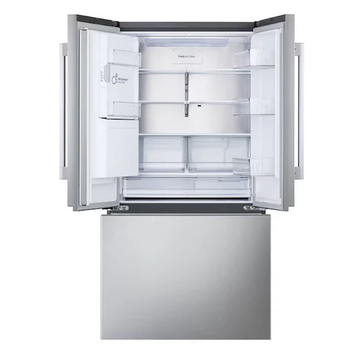 LG Counter-Depth Zero Clearance 23.7-cu ft 3 -Door 36-in Wide with Dual Ice Maker - Image 5