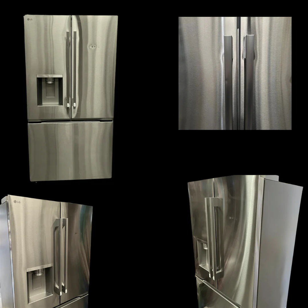 LG Counter-Depth Zero Clearance 23.7-cu ft 3 -Door 36-in Wide with Dual Ice Maker - Image 7