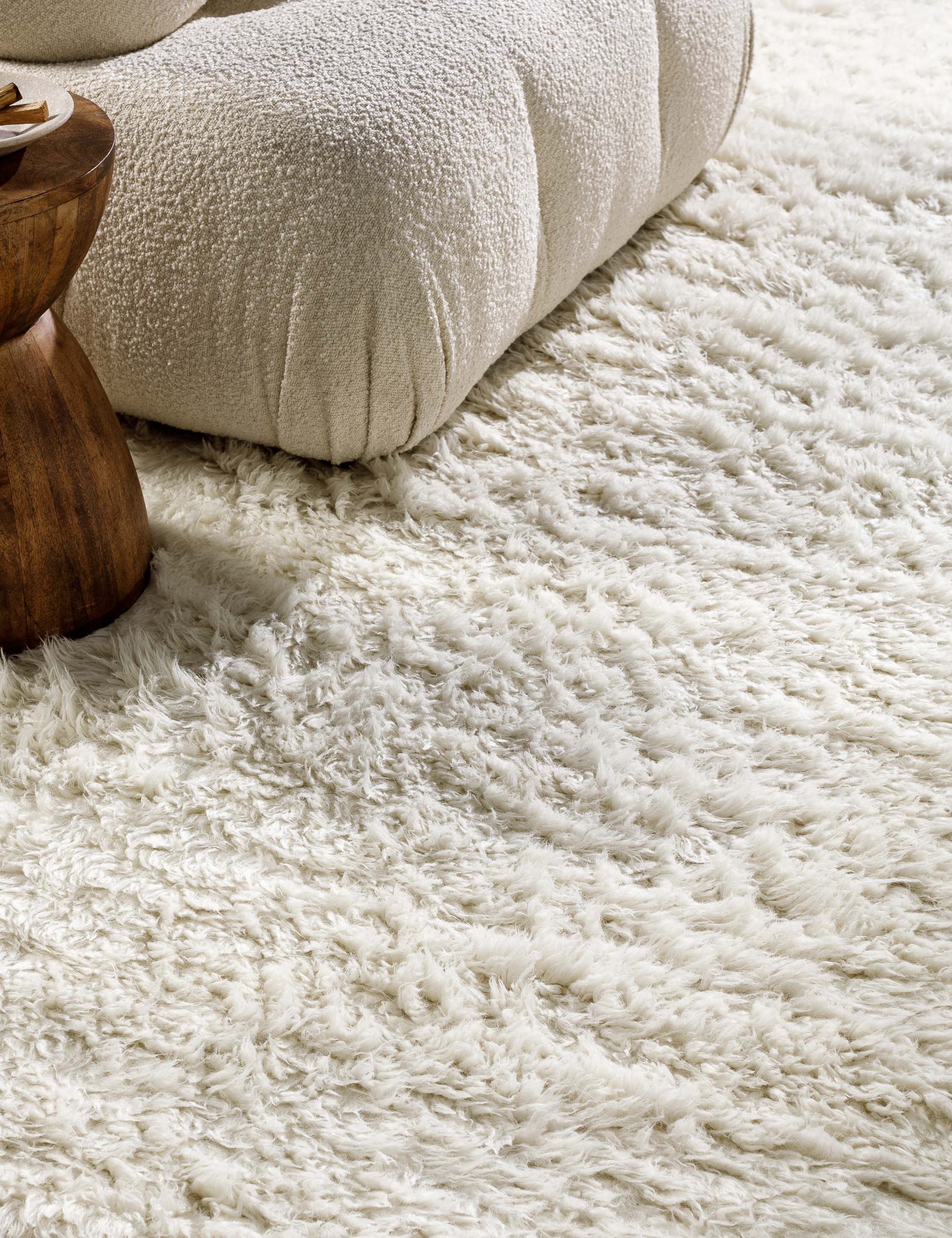 Lulu and Georgia 6'x9' Noa Moroccan Shag Rug - Image 2