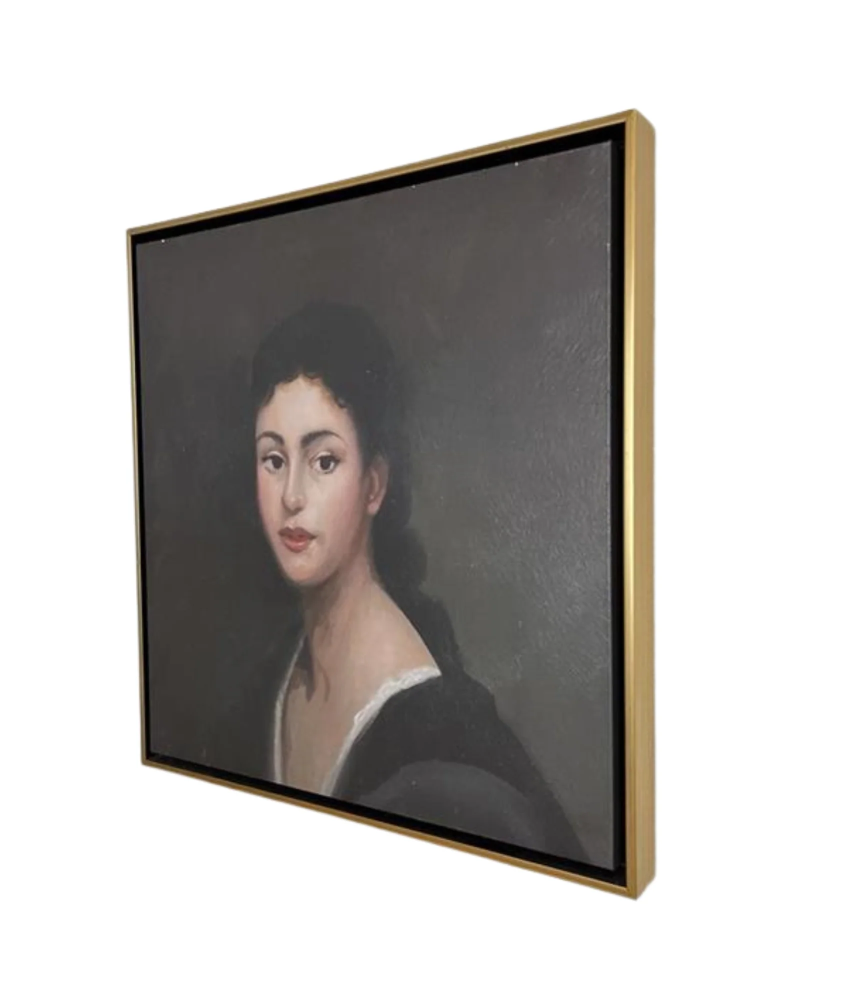 Lulu and Georgia Portrait of A Woman Wall Art by Ryan Brown - Image 4