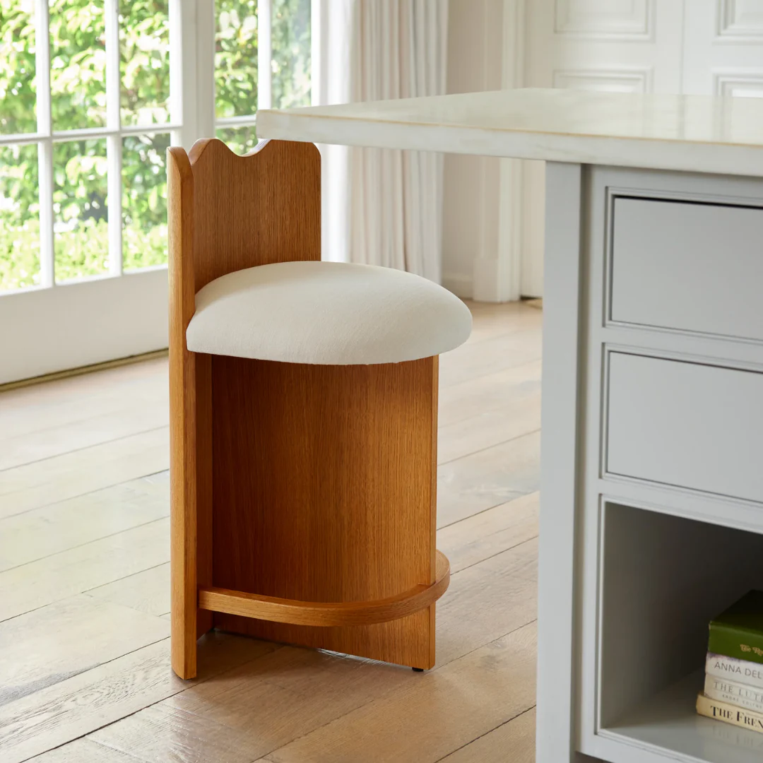 Lulu and Georgia Ripple Counter Stool by Sarah Sherman Samuel - Image 2