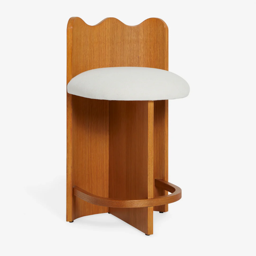 Lulu and Georgia Ripple Counter Stool by Sarah Sherman Samuel - Image 4