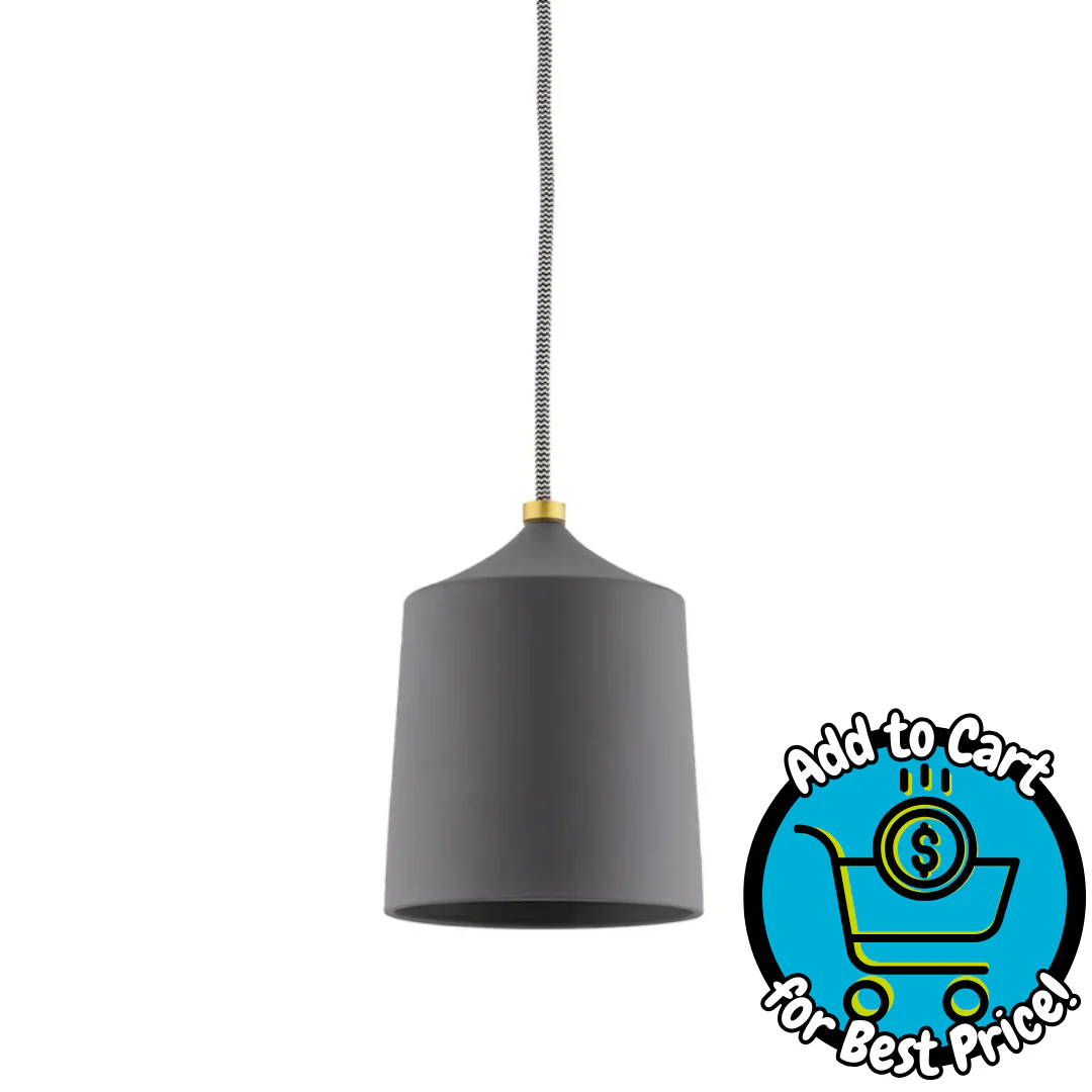 Megan 6" 1-Light Pendant by Mitzi- Matte Black