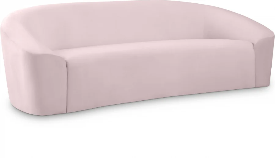 Meridian Furniture Riley 91" Velvet Upholstered Sofa - Image 5