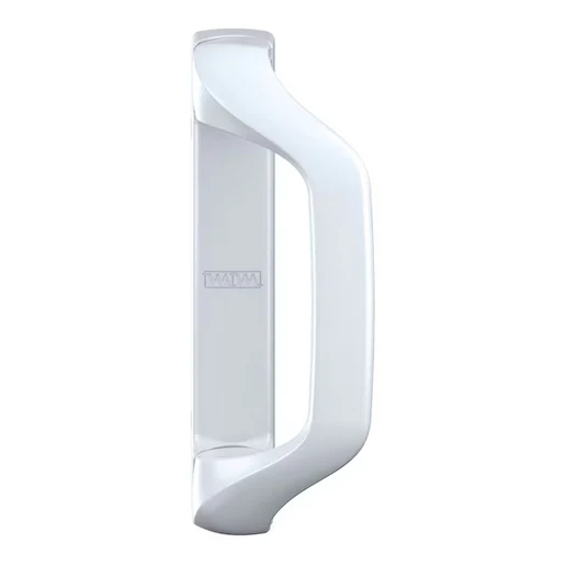 Energy Guide Milgard V400 Tuscany Series 68" x 93" Jamb White Vinyl Left-hand Sliding Patio Door Glass - Image 5