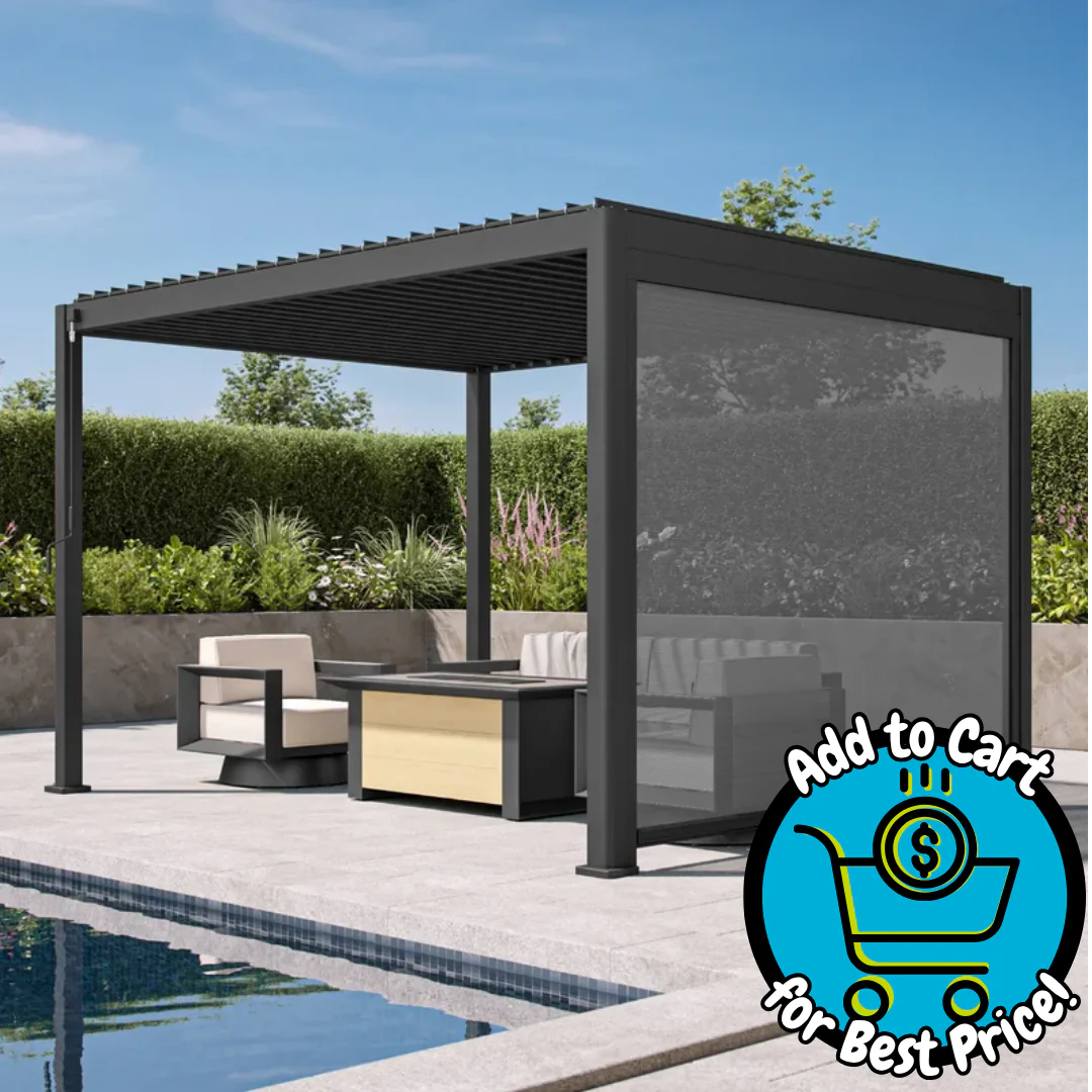 Mirador Outdoor 10' Pull Down Screen