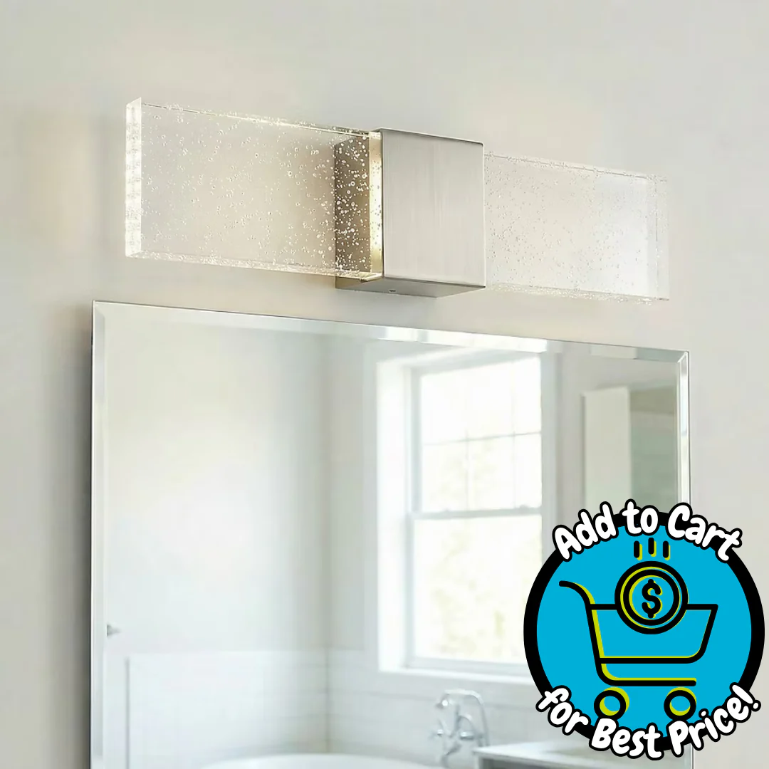 Origin 21 Waldorf 18" 1-Light Brushed Nickel Integrated LED Modern/contemporary Bathroom Vanity Light