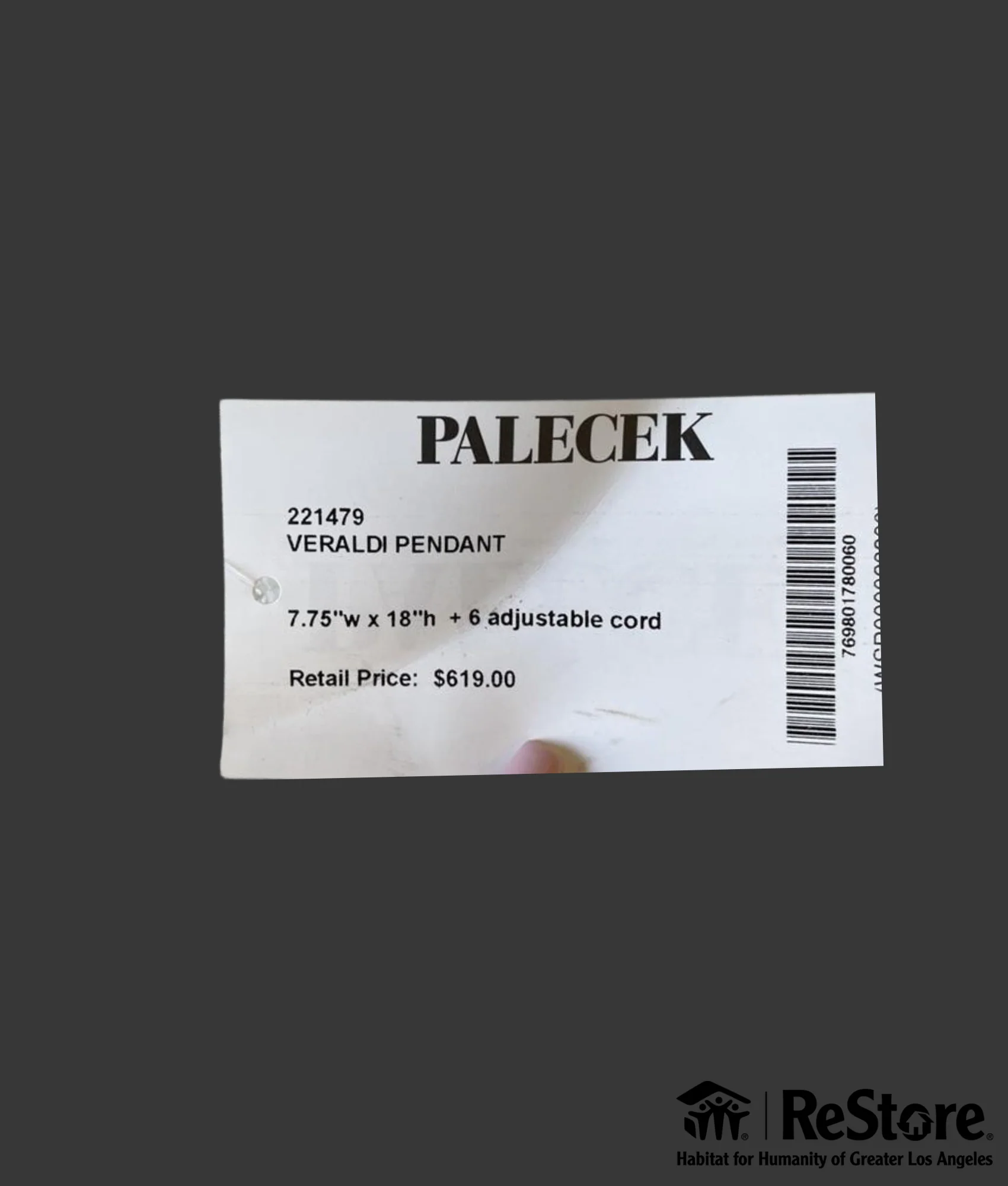 Palecek  Veraldi Pendant - Image 4
