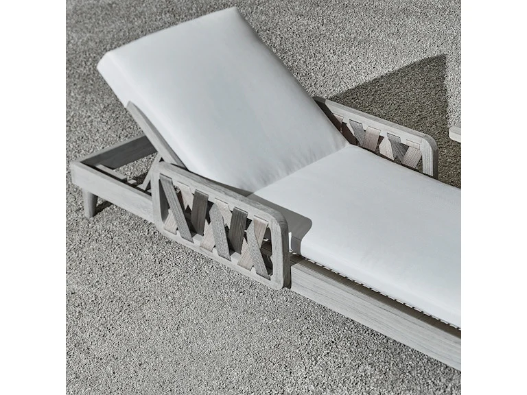 Palecek Boca Outdoor Chaise Lounge - Image 5