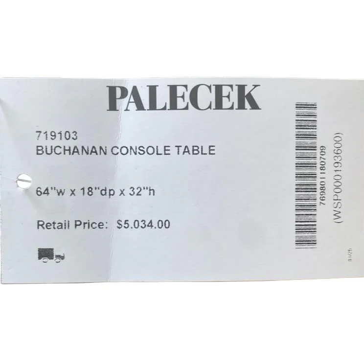 Palecek Buchanan Console Table - Image 6