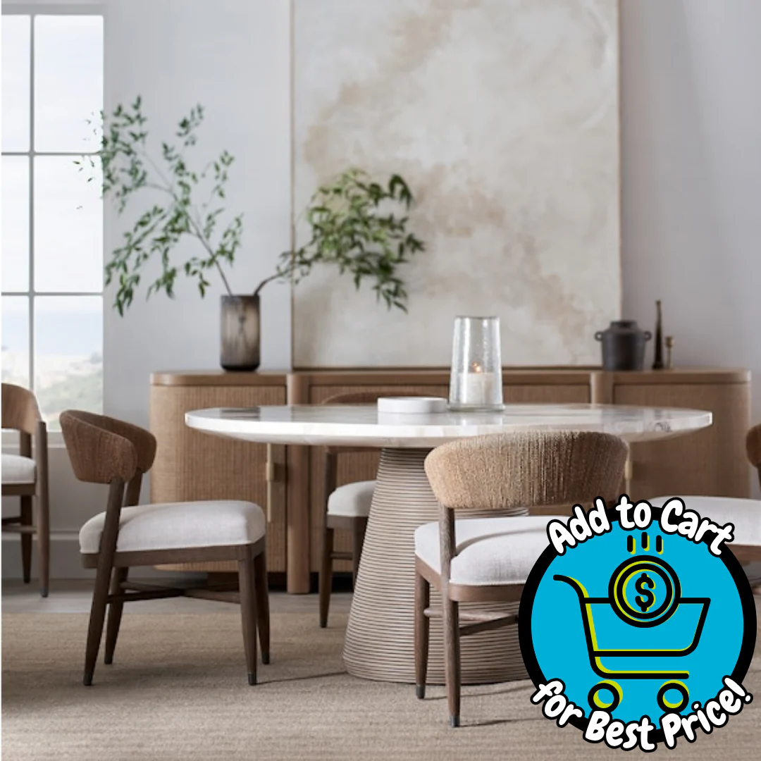 Palecek Gordon Side Chair Ash Grey