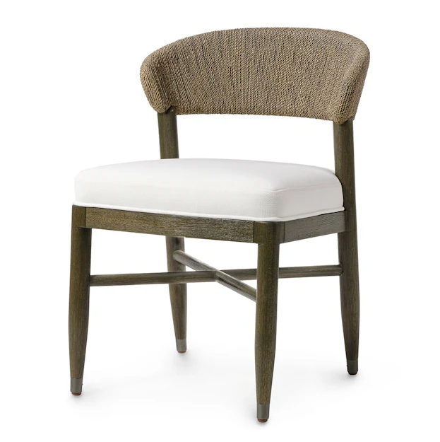 Palecek Gordon Side Chair Ash Grey - Image 5