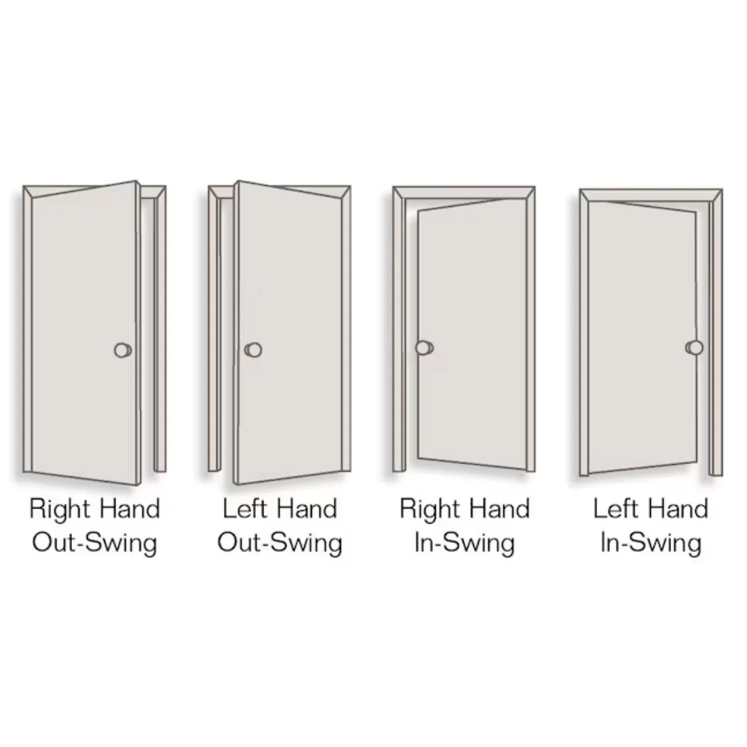 RELIABILT 32"x 80"Steel Left-hand inswing Primed Pre-hung Residential Front Door - Image 5