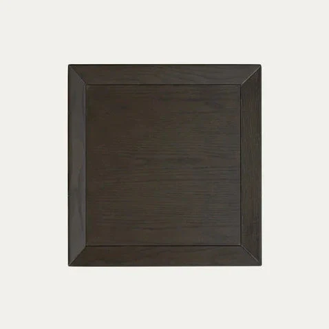 Varaluz Continental Side Table in Dark Brown Oak/Geo Finish - Image 4
