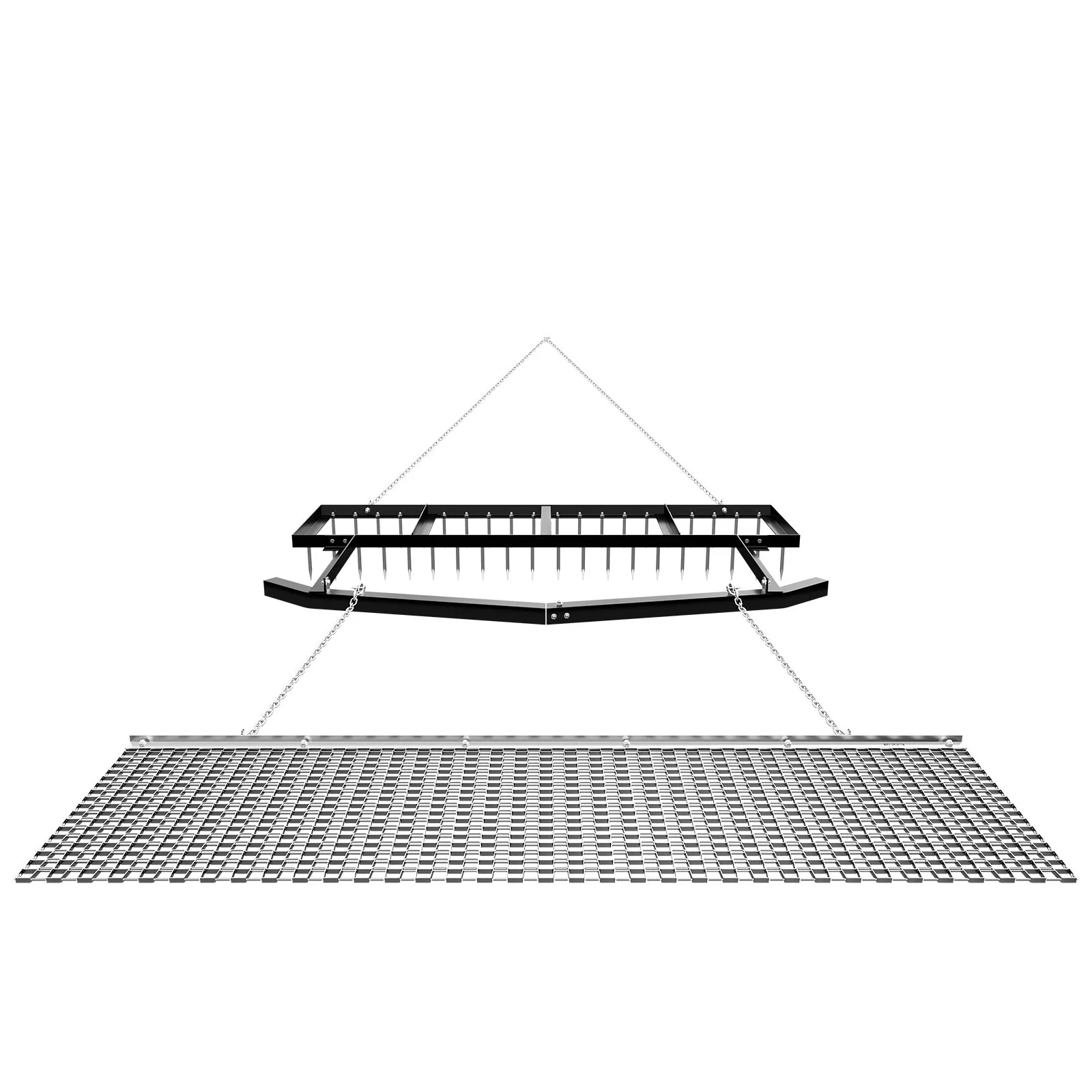 VEVOR Drag Harrow, 6 ft Tow-Behind Driveway Grader - Image 2