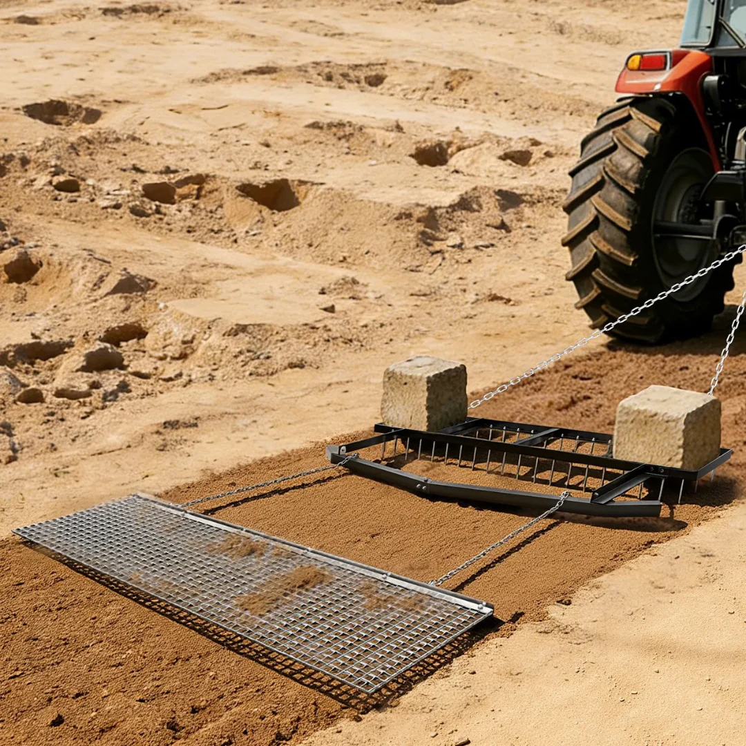 VEVOR Drag Harrow, 6 ft Tow-Behind Driveway Grader - Image 7