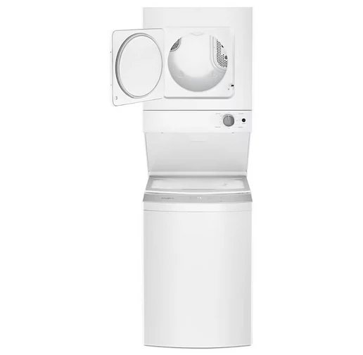 Whirlpool Electric Stacked Laundry Center with 1.6-cu ft Top load Washer and 3.4-cu ft Dryer - Image 3